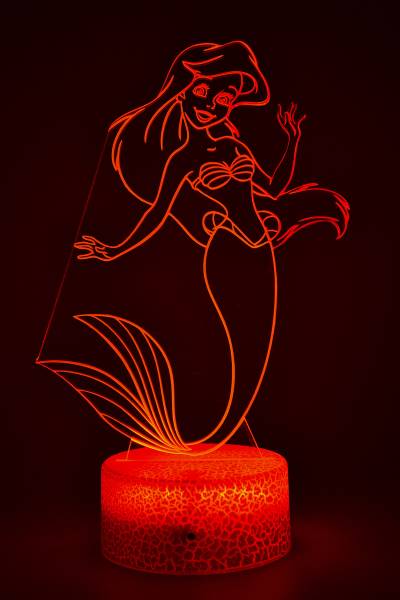 lampe Ariel petite sirène