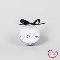 bulle decoration mariage dragees musique