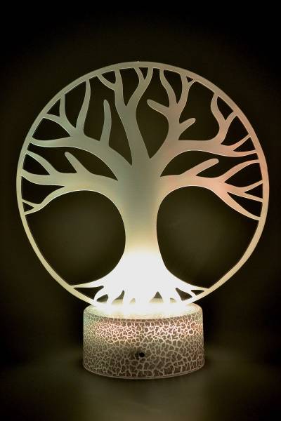 lampe 3D arbre