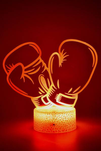 lampe 3D gant de boxe