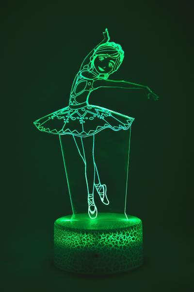 lampe 3D danseuse