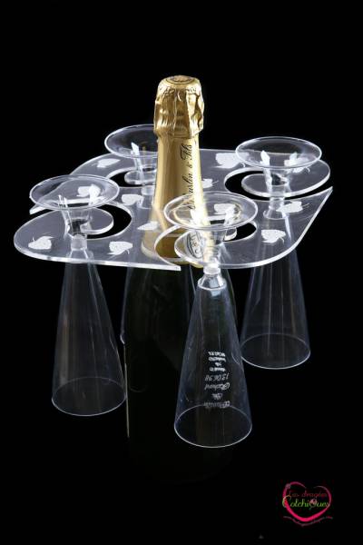 porte verre vin et champagne