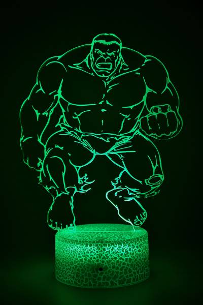lampe 3d Hulk