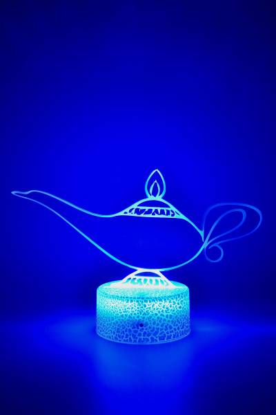Lampe de chevet veilleuse à led 3D - Disney lampe d' Aladdin