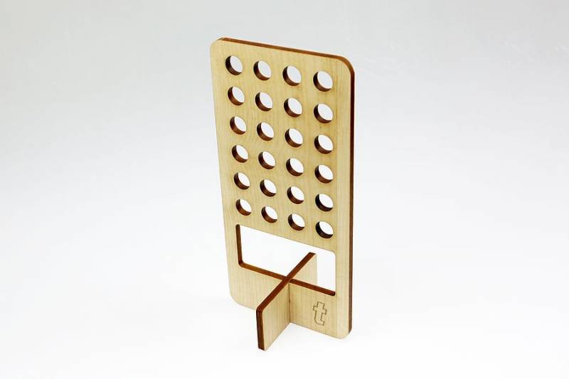 Porte stylo peronnalisé en bois pour la décoration de bureau