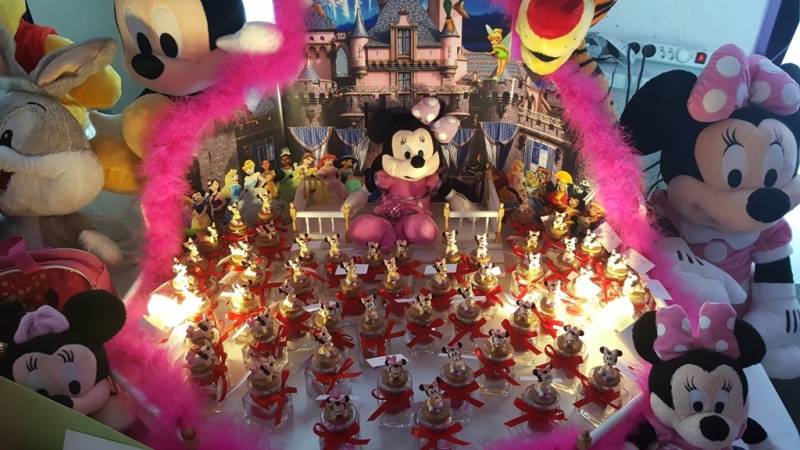 decor à dragées Disney
