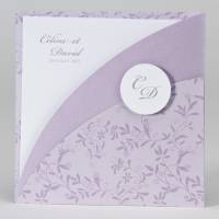 faire part de mariage arabasque