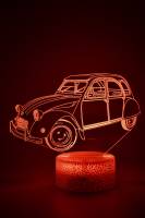 lampe décoration voiture 2 cv
