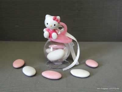 personnage hello kitty pour bapteme fille