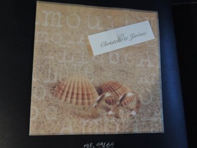 faire part mariage original thème exotisme