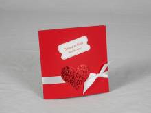 faire part de mariage romantique
