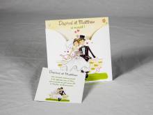 invitatiton de mariage thème humour