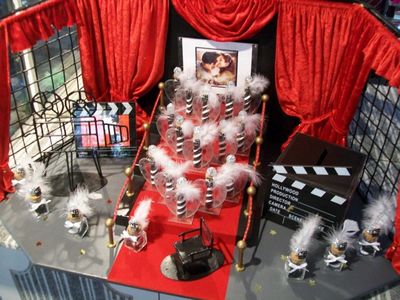 decor pour ballotin à dragees sur le cinema