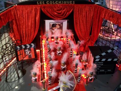 porte dragees mariage thème cinéma