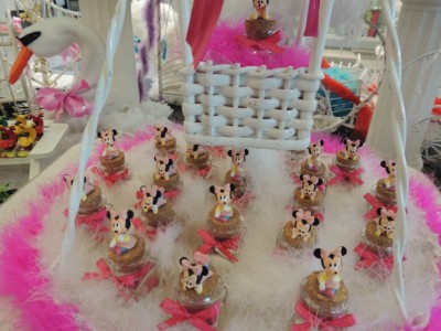 support pour bonbonière disney minnie 